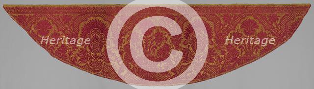 Silk and Hemp Fragment, 16th century. Creator: Unknown.