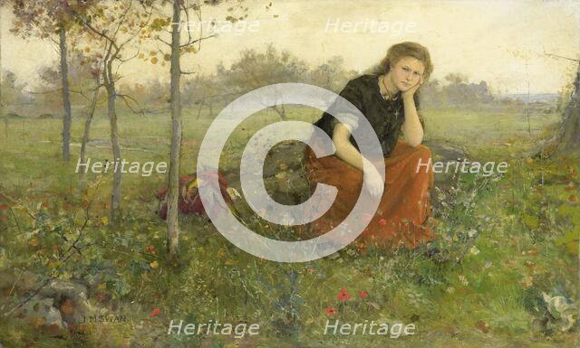 Runaway, 1870-1910.  Creator: John MacAllan Swan.