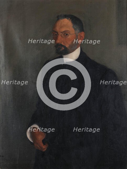 Portrait of Miguel de Unamuno (1864-1936), 1905. Creator: Losada, Manuel (1865-1949).