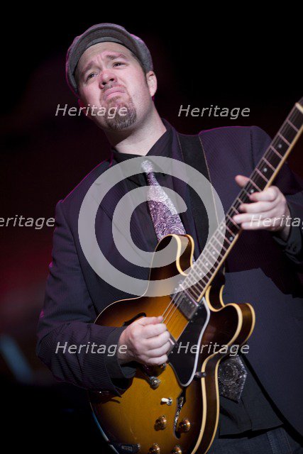 Eric Krasno, 2010. Artist: Alan John Ainsworth.