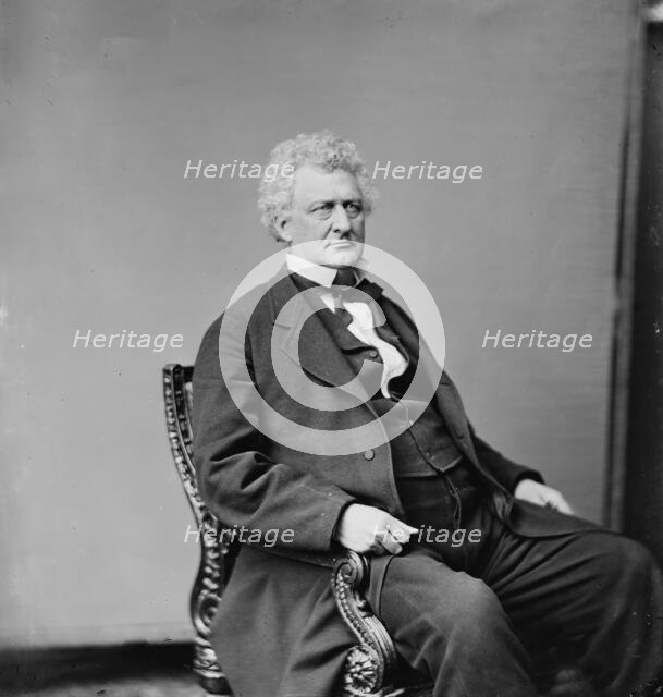 Governor William Allen of Ohio, between 1860 and 1875. Creator: Unknown.