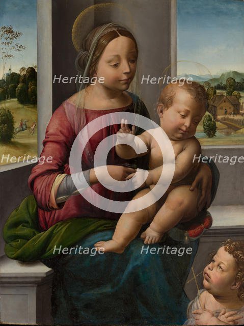Madonna and Child with the Young Saint John the Baptist, ca. 1497. Creator: Fra Bartolomeo.