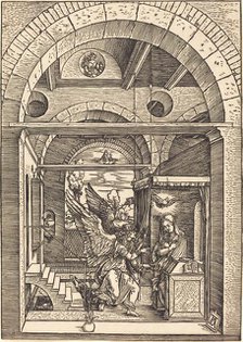 The Annunciation, c. 1502/1504. Creator: Albrecht Durer.