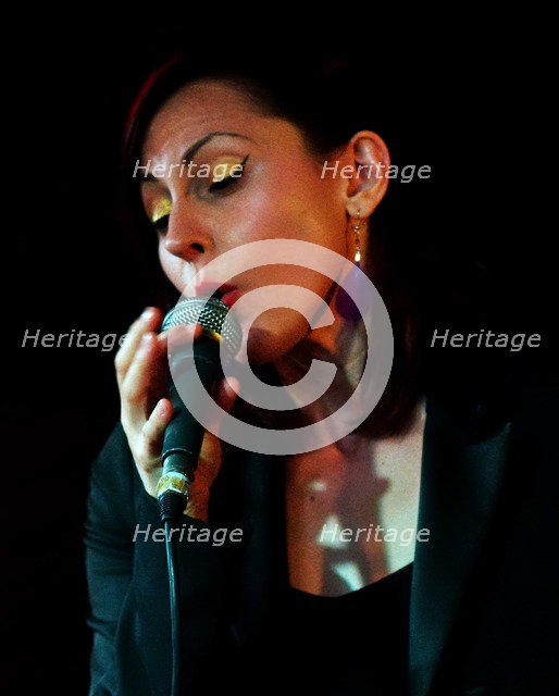 Georgia Mancio, Pizza Exp, London. Artist: Brian O'Connor.