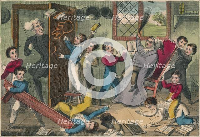 'The Schoolmaster Abroad', 1832. Creator: Unknown.