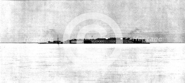 The Spanish-American War: Fort Jefferson, Tortugas, lately connected with Key West by cable, 1898. Creator: Unknown.