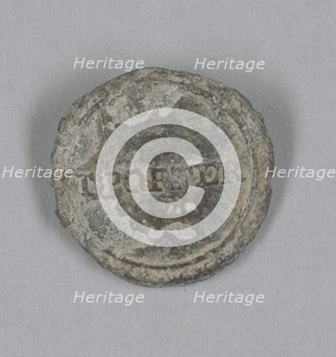 Identification button used by Thomas Porter II, ca. 1820. Creator: I. Nutting & Son.