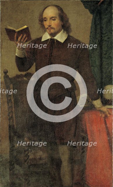 Shakespeare Reading, 1873-1874. Creator: William Page.