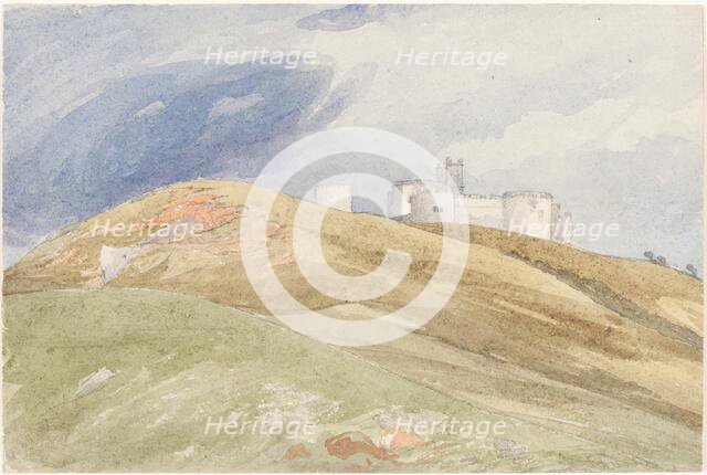 Castle on a Hill, first half 19th century. Creator: James Bulwer.