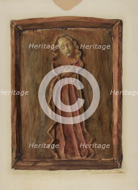 Santo, 1936. Creator: Maude Valle.