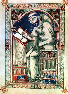 Eadwine the Scribe, c mid 12th century. Artist: Unknown