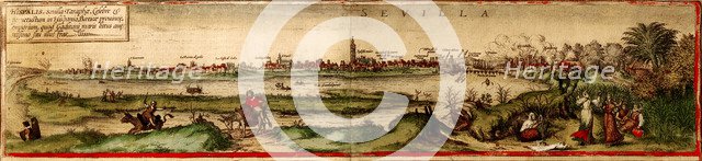 Hispalis (Seville) From Civitates Orbis Terrarum.