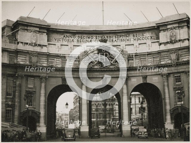 Admiralty Arch, The Mall, City of Westminster, Greater London Authority, 1953. Creator: JR Uppington.