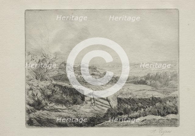 Entrance to the Field. Creator: Alphonse Legros (French, 1837-1911).