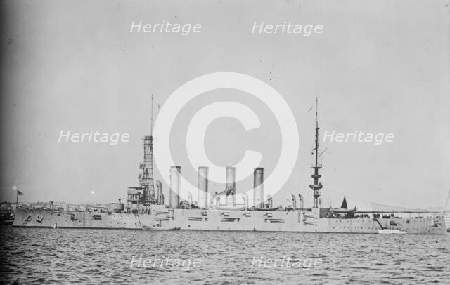 U.S.S. PITTSBURG, between c1915 and c1920. Creator: Bain News Service.