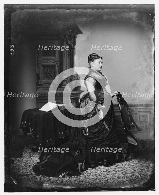 Grant, Mrs. U.S. (Julia Dent), 1876. Creator: Unknown.