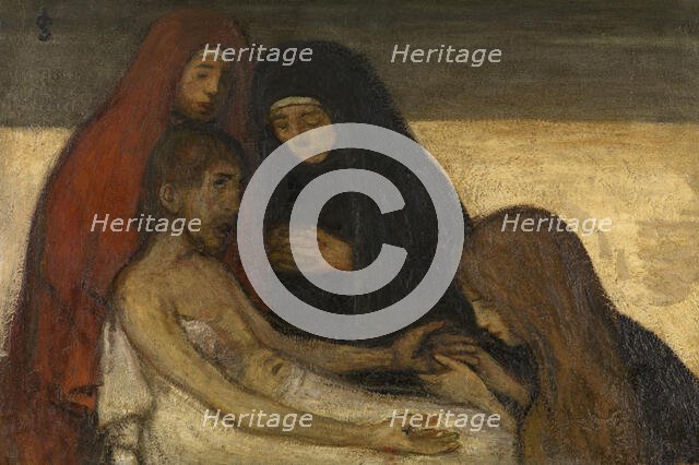 Pietà, 1909. Creator: Jakob Smits.