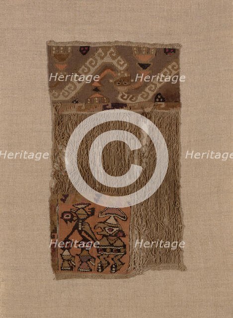 Fragment, Peru, A.D. 1000/1476. Creator: Unknown.