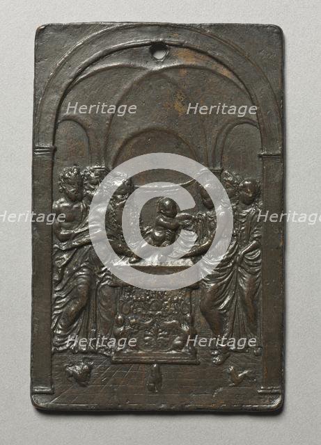 Presentation in the Temple, c. 1505. Creator: Moderno (Italian, 1467-1528).