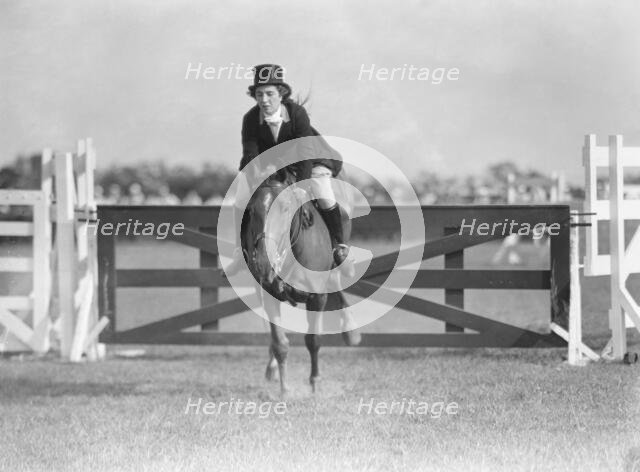 East Hampton horse show, 1934. Creator: Arnold Genthe.