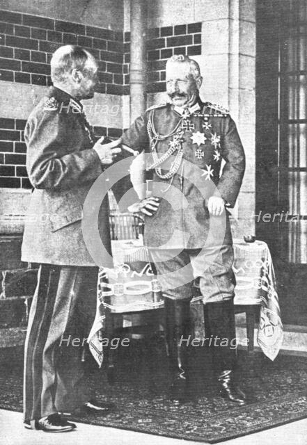 ''L'Allemagne Abattue; Le grand responsible; Guillaume II, au mois de juin 1918..., 1918. Creator: Unknown.