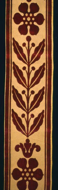 Border, France, Empire period, 1804/14. Creator: Unknown.