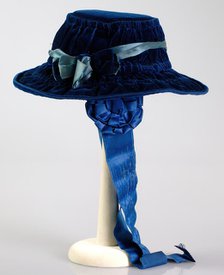 Hat, American, ca. 1855. Creator: Unknown.