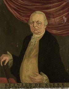 Portrait of Reinier de Klerk, Governor-General of the Dutch East India Company, 1779. Creator: Franciscus Josephus Fricot.