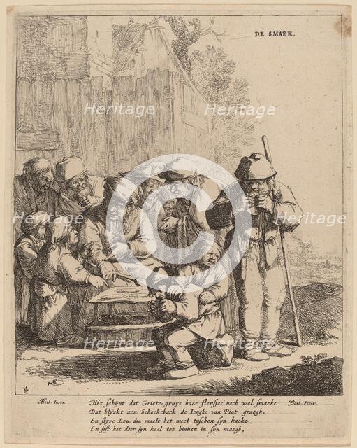 De Smaek (Taste). Creator: Jan Dirksz Both.
