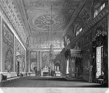 View of the saloon in Buckingham House, Westminster, London, 1819. Artist: William James Bennett