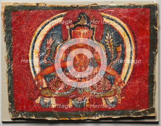 Four-armed Maitreya, c. 1200. Creator: Unknown.