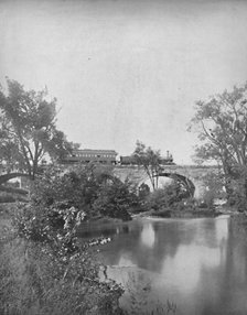 'Mill Creek Bridge, Pennsylvania Railroad', c1897. Creator: Unknown.