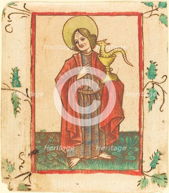 Saint John the Evangelist, c. 1460. Creator: Master of the Dutuit Mount of Olives.