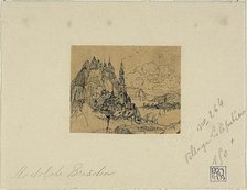 The Lilliputian Village, n.d. Creator: Rodolphe Bresdin.