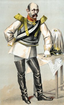 Count Otto von Bismarck, Prusso-German statesman, 1870. Artist: Unknown