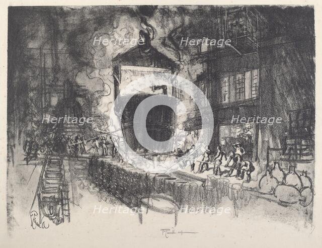 Casting Shells, 1917. Creator: Joseph Pennell.