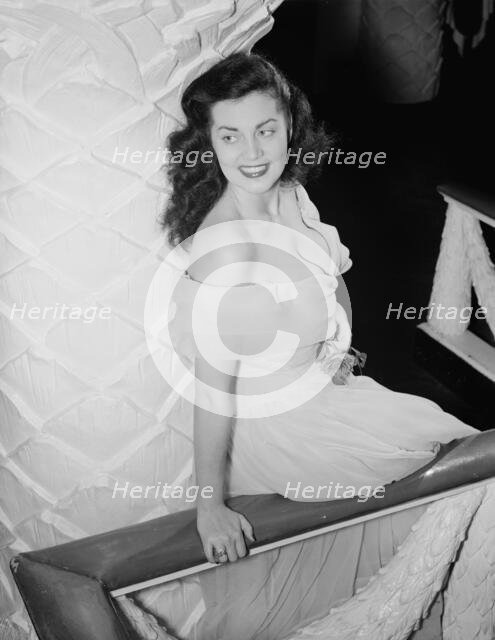 Portrait of Betty George, Copacabana(?), New York, N.Y., ca. Sept. 1947. Creator: William Paul Gottlieb.
