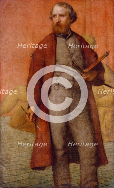 Self Portrait, between 1860 and 1861. Creator: William Page.