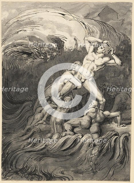 The Flood, n.d. Creator: William Young Ottley.