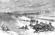 The Autumn Campaign: near Witchampton - Second Division Southern Army advancing from Cranborne, 1872 Creator: Unknown.