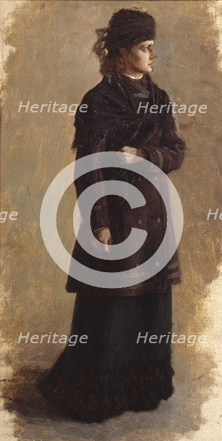 A terrorist. Artist: Yaroshenko, Nikolai Alexandrovich (1846-1898)