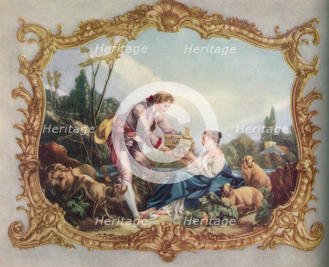 'The Cage', c1755. Artists: Edmund Wardle, Otto Limited.