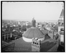 St. Augustine from the Ponce de Leon, c1902. Creator: William H. Jackson.
