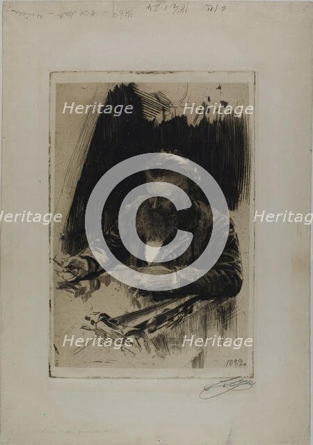 Axel Herman Haig III, 1884. Creator: Anders Leonard Zorn.