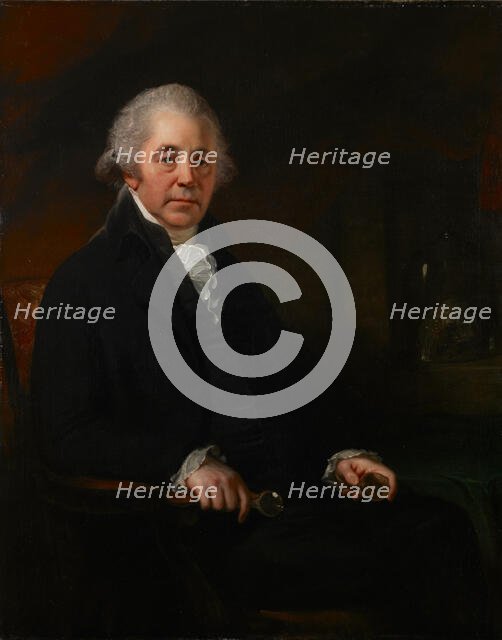 Portrait of Matthew Boulton, Holding a Mineral Sample.  Creator: Sir William Beechey.