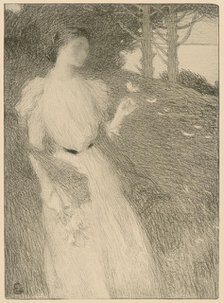 Evening in October , c. 1898. Creator: Laurent, Ernest (1859-1929).