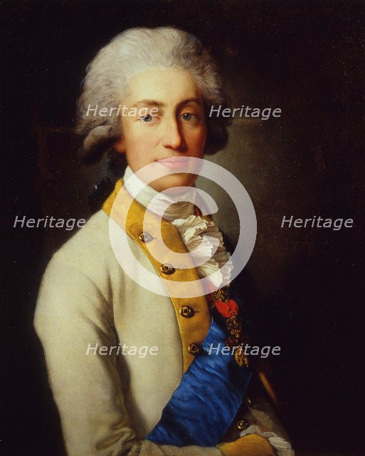 Portrait of Prince Maximilian of Saxony (1759-1838), Late 18th cent.. Artist: Anonymous  