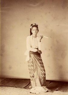 An Interpreter's Wife, about 1885. Creator: Felice Beato.