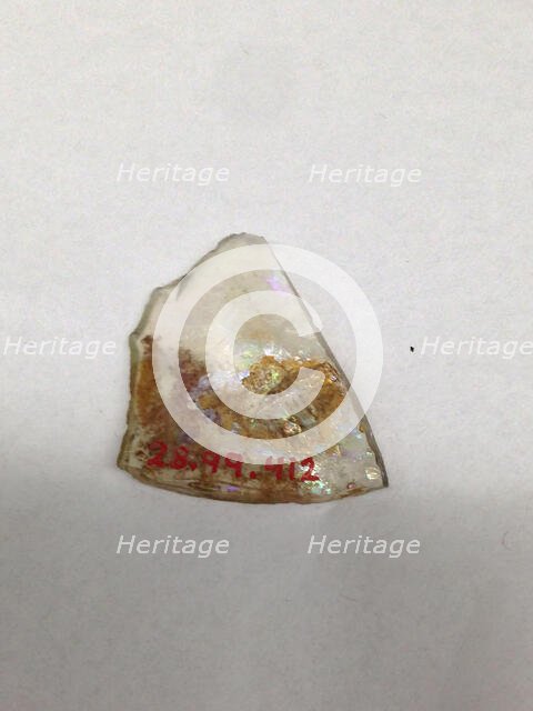 Fragment, European or Middle Eastern, ca. 1150-ca. 1250. Creator: Unknown.