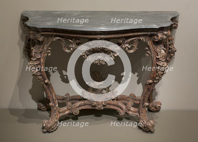 Console Table, Naples, 1740/50. Creator: Unknown.
